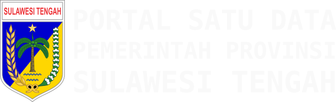 Portal Satu Data Pemeirntah Provinsi Sulawesi Tengah